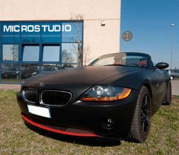 Personalizzazione e car wrapping di Bmw Z4